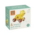 thumbnail image 2 of Orange Tree Toys: Pull Along: Leopardo - Juguete de madera, colorido personaje con ruedas, empujar y tirar, fomenta los primeros pasos, certificado FSC, niños pequeños y mayores de 1 año, 2 of 5