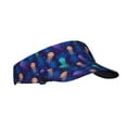 thumbnail image 1 of Fotbe Jellyfish colorful Visera Deportiva con Diseño, Gorra Abierta Ajustable de Algodón para Mujer y Hombre, 1 of 7