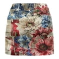 thumbnail image 3 of Felirenzacia Tennis Skirt Pleated Skorts for Women Double Ruffle Golf Skirts for Women Skort with Pockets Tummy Control Athletic,Multicolor,5XL, 3 of 5