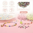 thumbnail image 2 of Uxcell 1000 Cuentas de Semilla de Vidrio Mezcladas, 1-4mm/0.04-0.16 Pulgadas para DIY Aretes/ Collares/Pulseras, 2 of 6