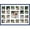 Blue, variant on Wedding Photo Collage Frame - Holds 21 Photos - Great For Pics Captured by Friends & Family