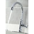 thumbnail image 3 of Kingston Brass KS2431KL Whitaker Single-Handle Kitchen Faucet with Brass Side Sprayer, Polished Chrome, 3 of 7