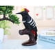 thumbnail image 3 of Taxidermia del pájaro carpintero de la decoración del jardín casero artificial multicolor, 3 of 9