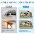 thumbnail image 6 of Washable Dog Pee Pads for Floors, 35" x41" Mandala Pattern, Trusted Protection from Liquid Damage, Quick-Drying and Odor Resistant Mat., 6 of 8
