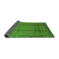 thumbnail image 2 of Ahgly Company Indoor Square Abstract Green Modern Area Rugs, 8' Square, 2 of 4
