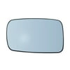 33291 - Fit System Driver Side Heated Mirror Glass w/ backing plate, BMW 3-Series Coupe/ Convertible 00-06, 7-Series Sedan 02-08, 4 3/ 16" x 6 9/ 16" x 6 3/ 4" (blue lens, w/ o auto dimming)