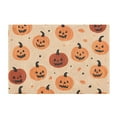thumbnail image 7 of Yayeee Bath Rug for Bathroom Floor Non Slip Rectangle Fluffy Soft Absorbent Mat, 16"x24", Colorful Halloween Pumpkin Pattern, 7 of 7