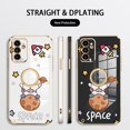 thumbnail image 2 of Funda De Anillo De Reloj Samsung Galaxy A52s A72 A52 A42 A32 A22 A12 4G 5G M22 M12 Impresión Creativa NASA Astronauta Silicona Suave, 2 of 4