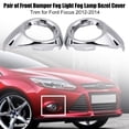 thumbnail image 4 of ABS Plastic 2Pcs Fog Light Trim, Fog Light Bezel, Improve Brightness For Car Auto   2012-2014, 4 of 8