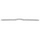 thumbnail image 1 of Pulsera De Acero Inoxidable Elegante Pulsera Simple Accesorios De Joyería Regalo Plata Blanco, 1 of 5