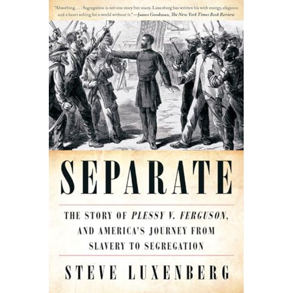 Pre-Owned Separate: The Story of Plessy V. Ferguson, and America's Journey from Slavery to Segregation (Paperback) 0393357694 9780393357691