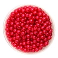 thumbnail image 1 of 2x500 Uds 6mm Plástico Redondo Imitación Perla Espaciador Cuentas DIY Artesanía Rojo Sunnimix Cuentas de perlas de imitación, 1 of 6