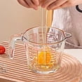 thumbnail image 5 of Glass Measuring Cups Set of 3 – 1/2/4 Cup, Heat Resistant, Dishwasher Safe, Raised Markings, 5 of 9