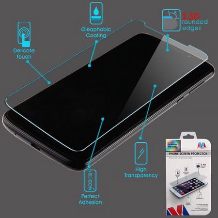 For Motorola Moto E5/G6 Play/Forge Tempered Glass Screen Protector Cover (2.5D)