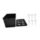 thumbnail image 3 of Kit de sistema de cultivo hidropónico, sistema de cultivo hidropónico en contenedor para plantas Negro, 3 of 9