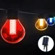 thumbnail image 1 of Luces solares burbuja G50 10 m negro 20 LED RGBY 50 cm 8 funciones IP65, 1 of 1