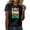 A-Black116, variant on Jamsmile Women T-Shirts Casual Summer Round Neck Short Sleeve Multicolor Letters Print T Shirts Tops Crew Neck Tunic Tee Shirts