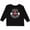 AB-Black, variant on Sickle Cell Awareness Month September with Red Ribbon Boys or Girls Long Sleeve Toddler T-Shirt