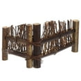 thumbnail image 1 of GAXIRE Party Fence Decoration Miniature Fence Dark Brown 1Pcs for Photo Prop, 1 of 6