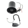 50W 120dB Car Loud Horn 6 Sounds Emergency Warning Alarm Siren Universal for 12V Auto Car