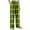 #A11-Fluorescent Green, variant on Girls Flannel Pajama Pants Size 7-8 Fleece Plaid Kids Pajamas Fall Elastic Waist Pj Pants for Girls Cotton Christmas Sweatpants with Pockets