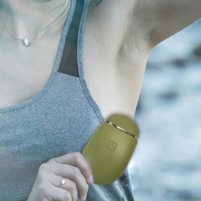 eléctrica compacta para mujer, de depilación, recortadora de cabellero lavable, cabeza de afeitadora para Bikini, uso doméstico, depilación Verde Salvador Depiladora eléctrica
