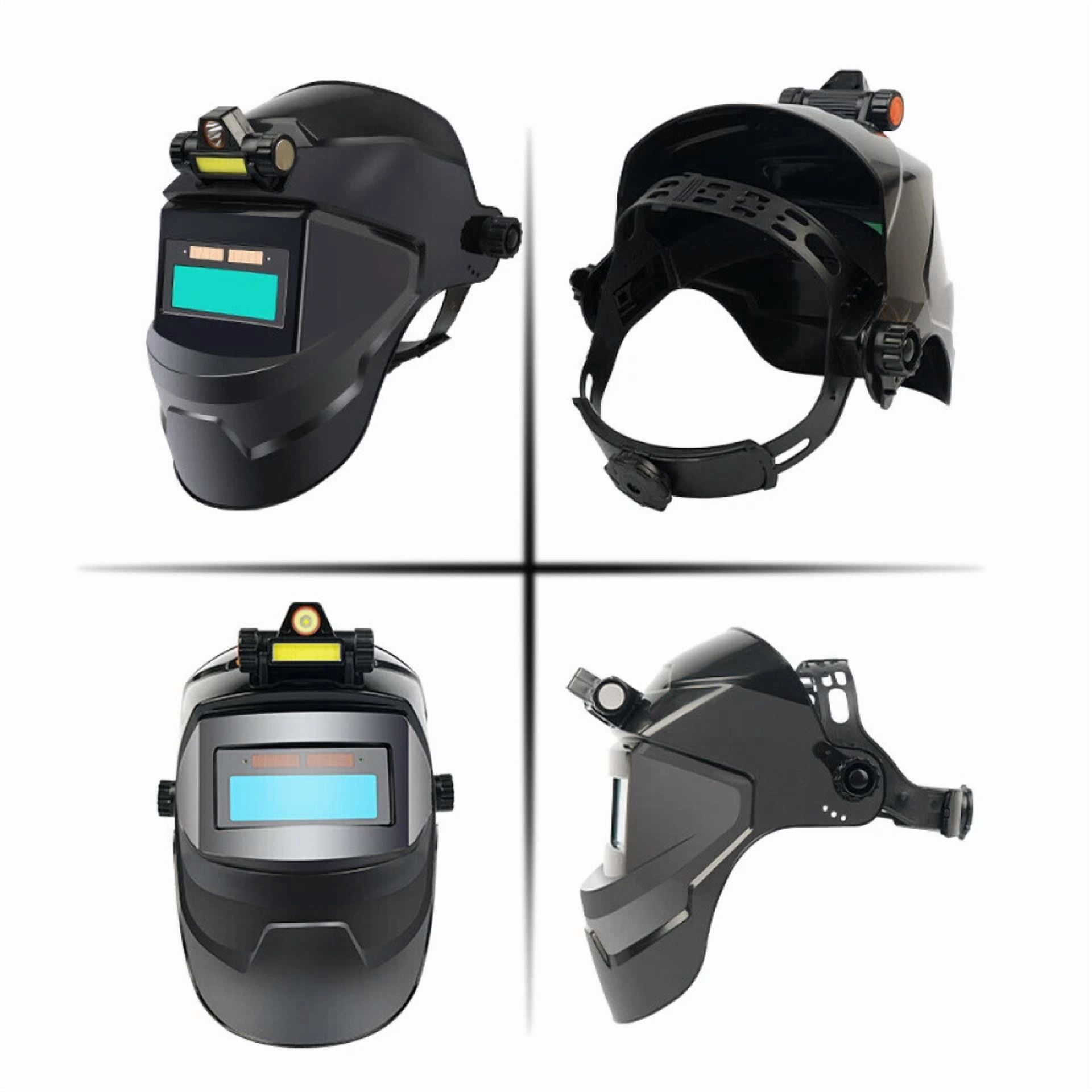CIRCLE- Welding Helmet Mask Auto Darkening Welder Arc Tig Mig Grinding Solar Powered Us
