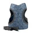 thumbnail image 2 of Harness and Leash Set, Dog Vest Harness No Pull for Small Pets, Adjustable Breathable Blue Heather for Walking, Small Size 2 Piece, 2 of 4