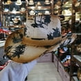 thumbnail image 2 of Biezeib Women Men Felt Cowboy Hat, Roll-up Wide Brim Western Hat Camouflage Hat for Daily Party, 2 of 6