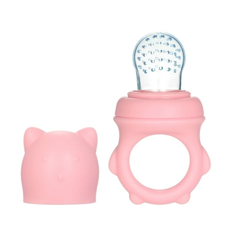 Baby Food Feeder Fresh Fruit Vegetable Feeder Silicone Pacifier Teether Teething Toy Nipple for Infant Toddler Kid Easy