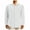 White, variant on Dagugfen Plus Size Dress Shirts for Men Button up Long Sleeve Loose Comfy Business Casual Work Shirts Pocket