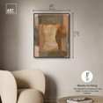 thumbnail image 5 of Baked Earth Canvas Modern Boho by Art Remedy, Black Frame, 24" x 30", 5 of 7