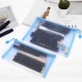 thumbnail image 4 of Bolsa de malla de nailon con cremallera Sinzip A5, azul cielo (12 unidades), 4 of 7