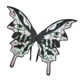 thumbnail image 2 of Disfraz ligero de princesa con alas de mariposa para actuaciones en festivales. Negro, 2 of 9