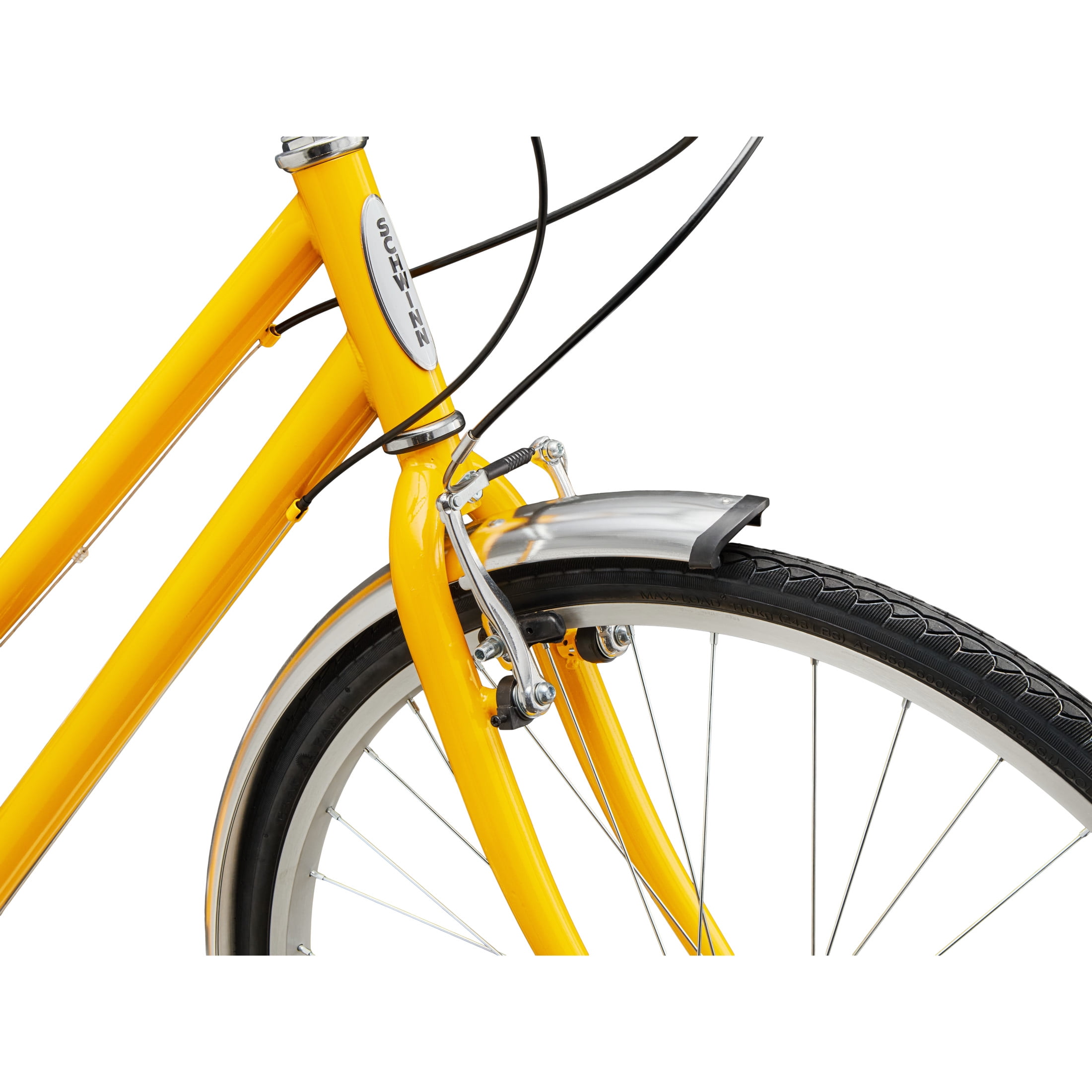 Schwinn, Hybrid Bike, 700c Wheel, Ages 14+ Mango, Steel Retro