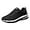 Black, variant on Womens Slip On Sneakers Lightweight Walking Tennis Shoes Casual Air Sneakers Non Slip Work Shoes Athletic Shoes