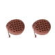 thumbnail image 2 of Esponjas de baño Yuarrent Gota de agua Exfoliante Pulido Depurador limpieza transpirable Café 2Conjunto, 2 of 6