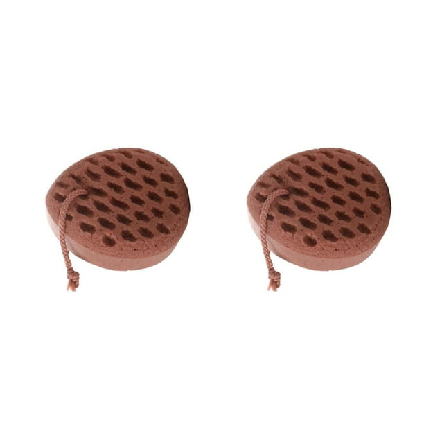 Esponjas de baño Exfoliante Billuyoard Hidratante para lavar Café 2Conjunto