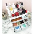 thumbnail image 2 of Maquillaje cosmético con cajón, caja de almacenamiento para encimera de baño, soporte para pintalabios Adepaton CZMR-ST34-1, 2 of 5