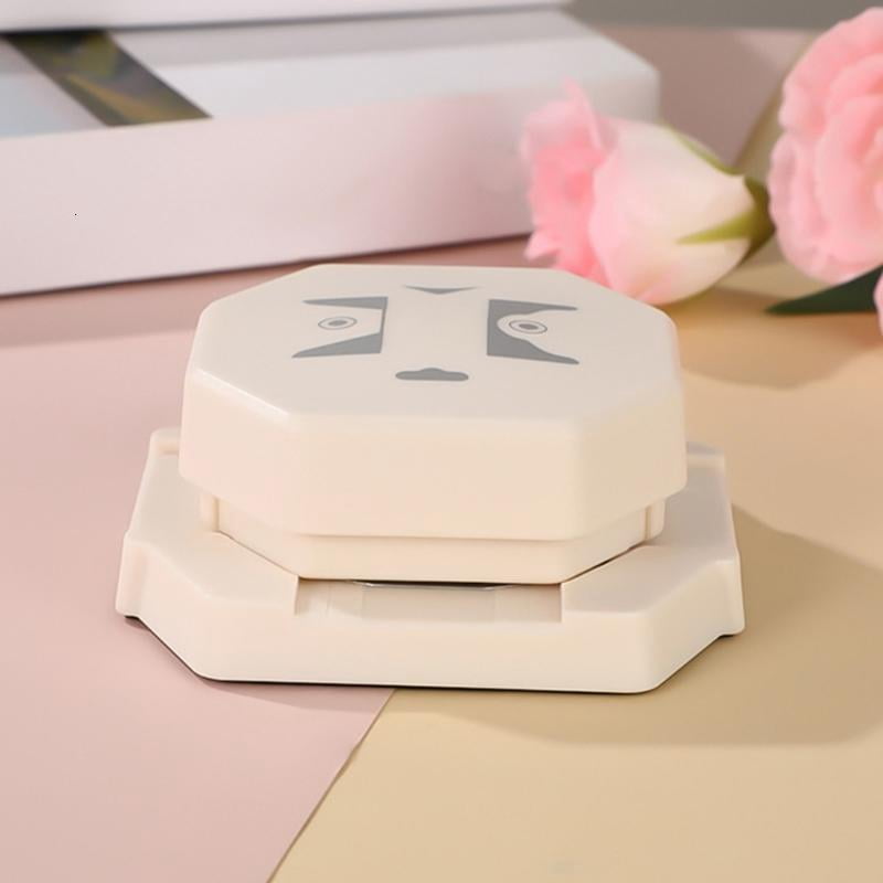 CEORPER 4 in 1 Paper Corner Punch Multiple Hole Sizes High Capacity Ergonomic Design