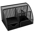 thumbnail image 1 of Office Desktop Organizer Large - Mesh Desk Organizer Stationery Storage Basket, 1 of 7