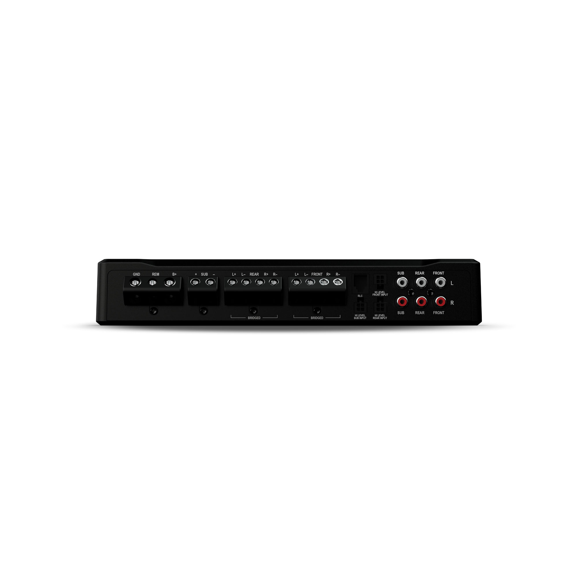 Rockford Fosgate R2-750X5 Prime 5-Channel Amplifier with a RFK4