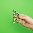 thumbnail image 3 of Teenage Mutant Ninja Turtles Leonardo Embroidered Iron On Patch, 3 of 3
