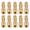 thumbnail image 4 of Conector tipo banana, conector tipo banana de 10 piezas Conectores tipo banana de buen metal Conector tipo banana Funcionalidad de alta precisión, 4 of 14