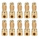 thumbnail image 2 of Conectores De Clavija Tipo Banana, Clavija Tipo Banana Fácil De Instalar Rendimiento De Transmisión De Alta Dureza Para Pruebas Electrónicas ANGGREK 3.5mm Banana Plug, 2 of 8
