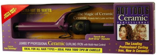 hot tools curling iron wattage