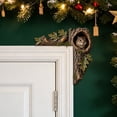 thumbnail image 7 of Velmasee Forest Animal Doorway Door Frame Decor, 2D Realistic Print Smooth Wood No-Drill Installation, Woodland Ornament for Home Wall Corner Fall Christmas Decor, 7 of 7
