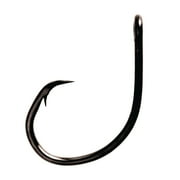 (2 pack) Lazer Sharp L2004GH-9/0 Circle Hook, Black, Size 9/0, 5-Pack