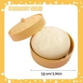 thumbnail image 6 of Mystery Dumpling Squishy Jumbo Glitter Dumpling Stress Relief Toy with Steamer Box for Anxiety, 6 of 9