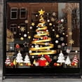 thumbnail image 1 of Extra Large Christmas Window Stickers,DXTXTJ 30 * 100cm Christmas Gold Tree Window Stickers, Reusable Christmas Stickers for Christmas Decoration, 1 of 2